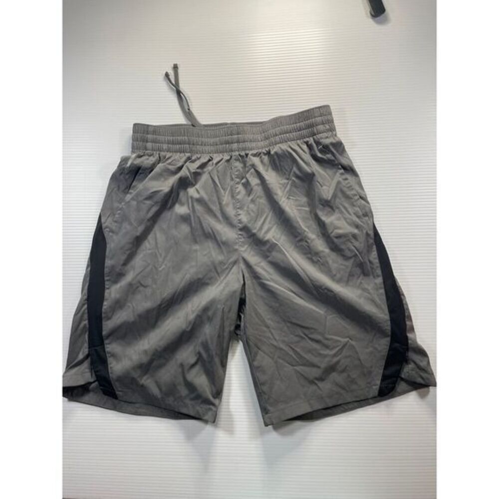 Puma Athletic Shorts Gray Workout Running Basketball Training Size L